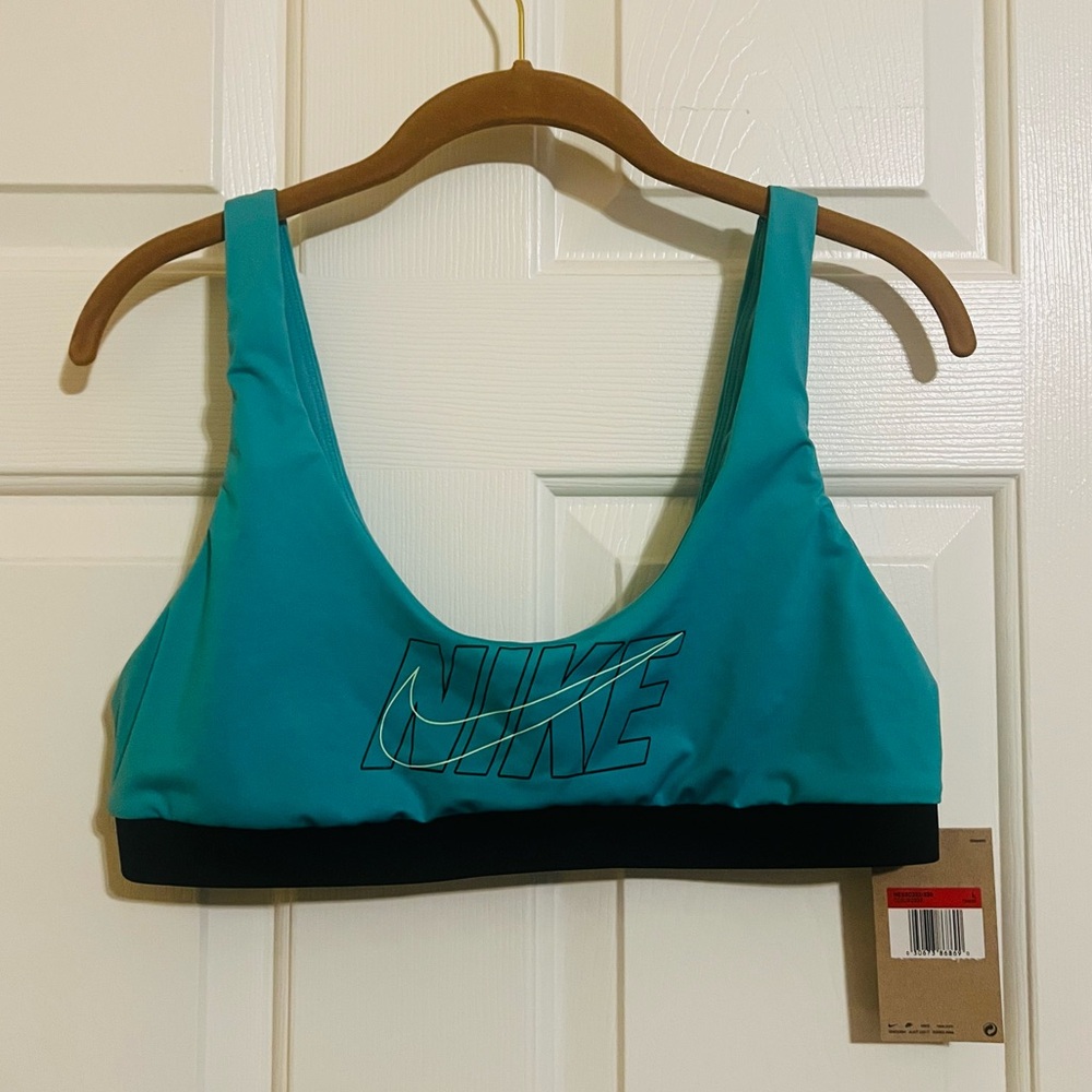 NWT Nike Bikini Swim Top | Women’s Size L | Model No. NESSC251-339